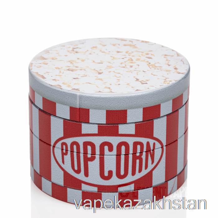 Vape Kazakhstan V Syndicate 2.5inch 4-Piece SharpShred Dine-in Grinder Popcorn